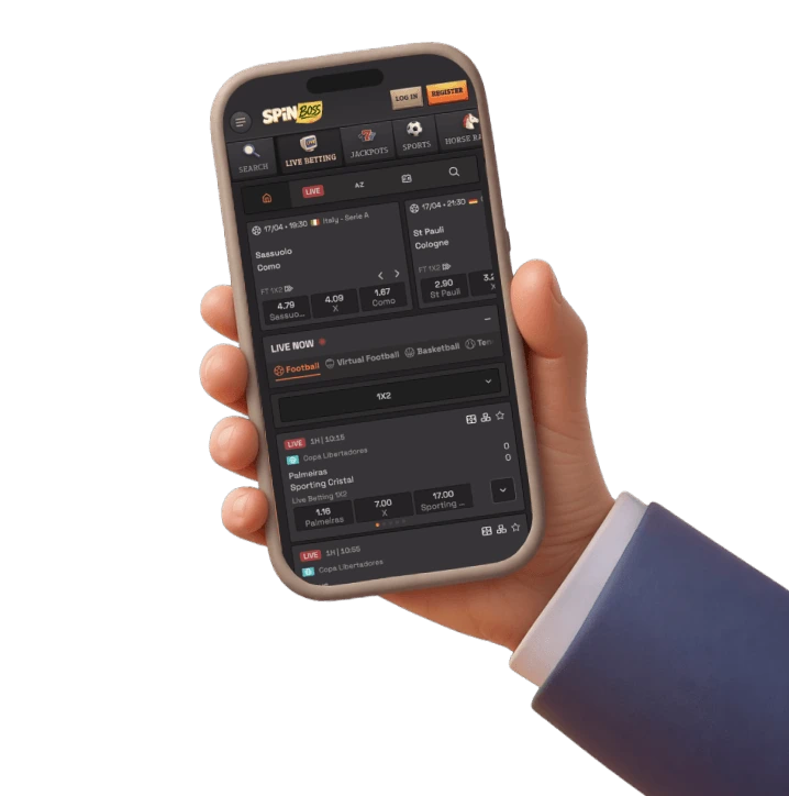 SpinBoss sports betting app